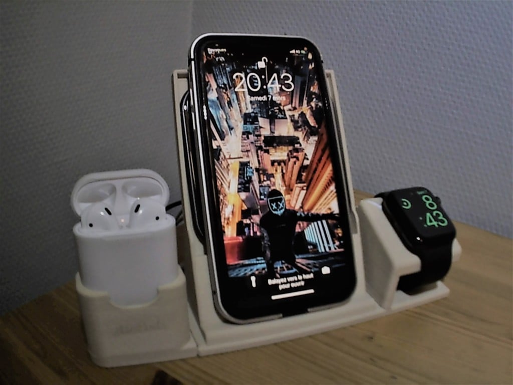 All-in-One Apple Watch, iPhone and AirPods Charging Stand