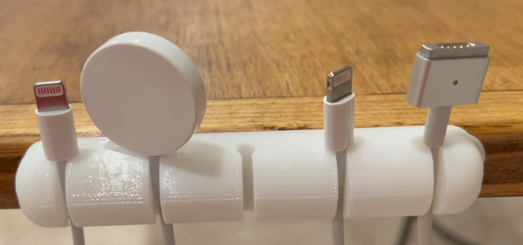 Cable/wire clip organizer