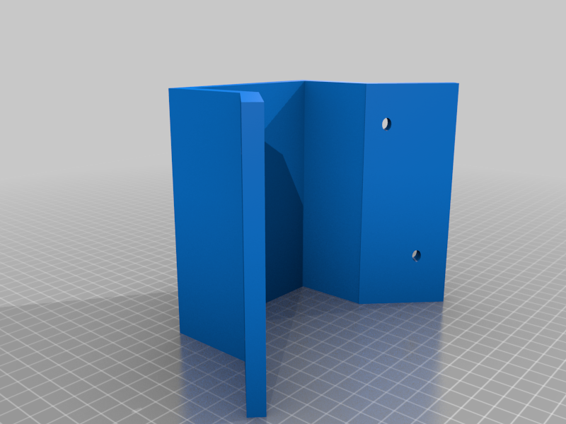 Corner bracket for security camera