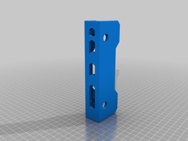 Double Laptop Under-Desk Holder with Filament Spacers