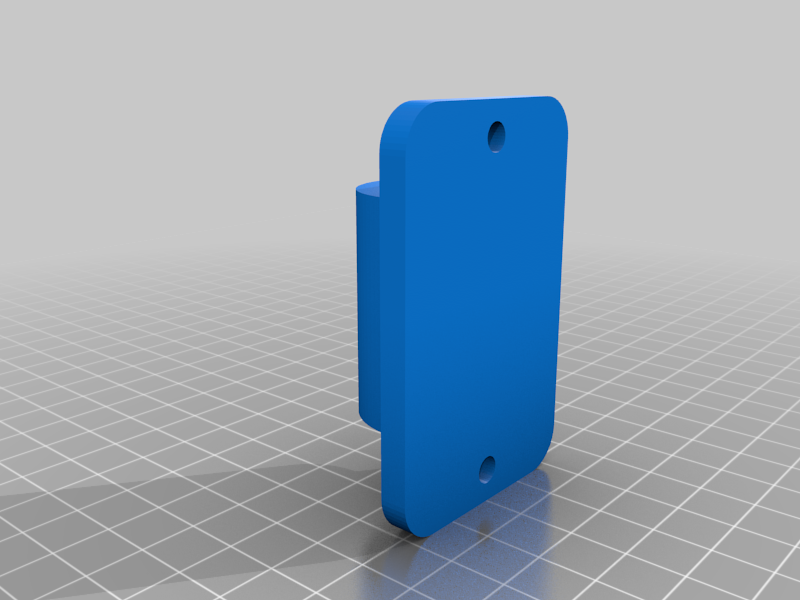 Simple wall mount for Ubiquiti Nanostation M2 M3 M5 and Loco Access Points
