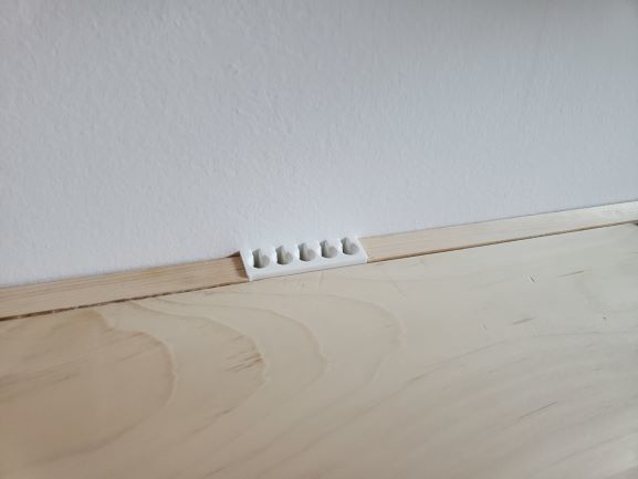 Cable organizer for desk