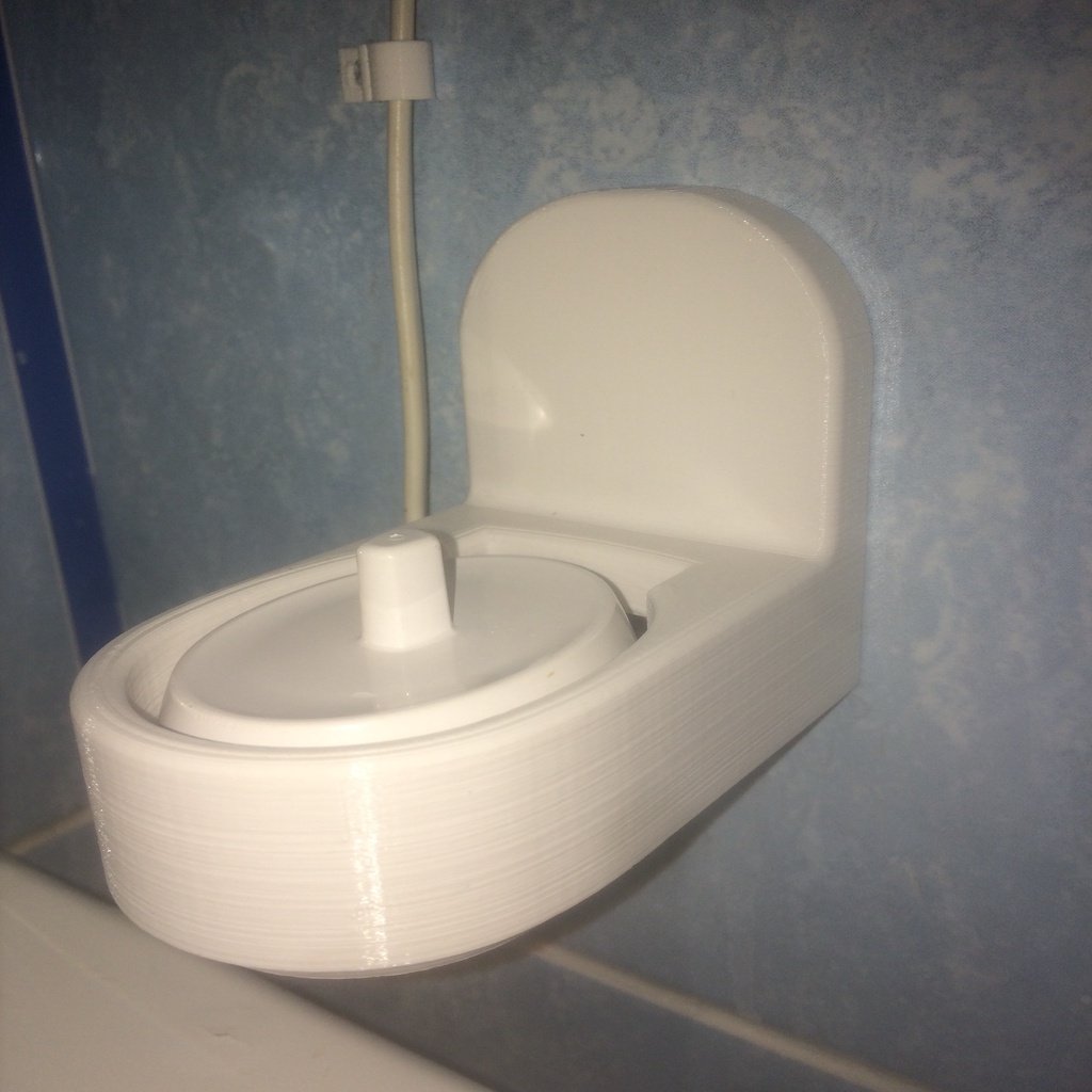 Vægmontering til Braun Oral-B 3762 tandbørsteoplader