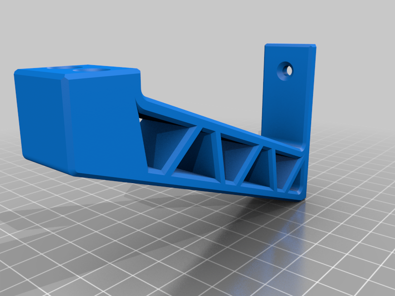 Wall mount for BlueBrixx Star Trek Models