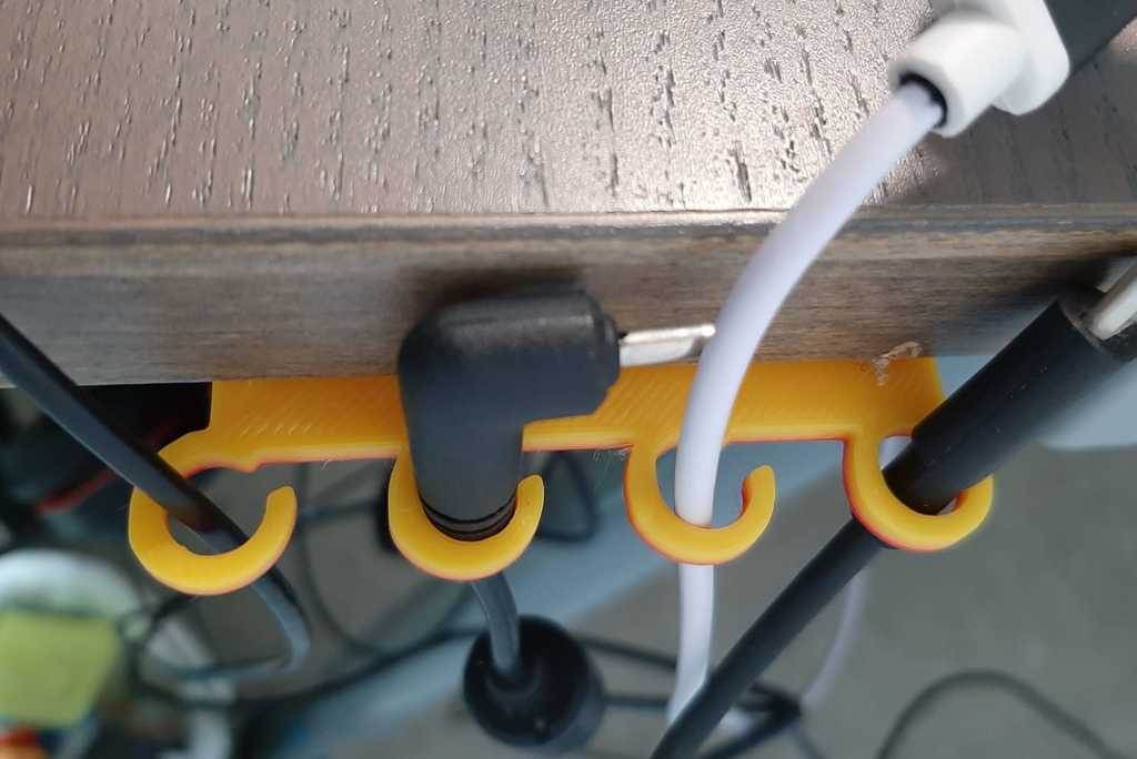 Cable organizer for desk