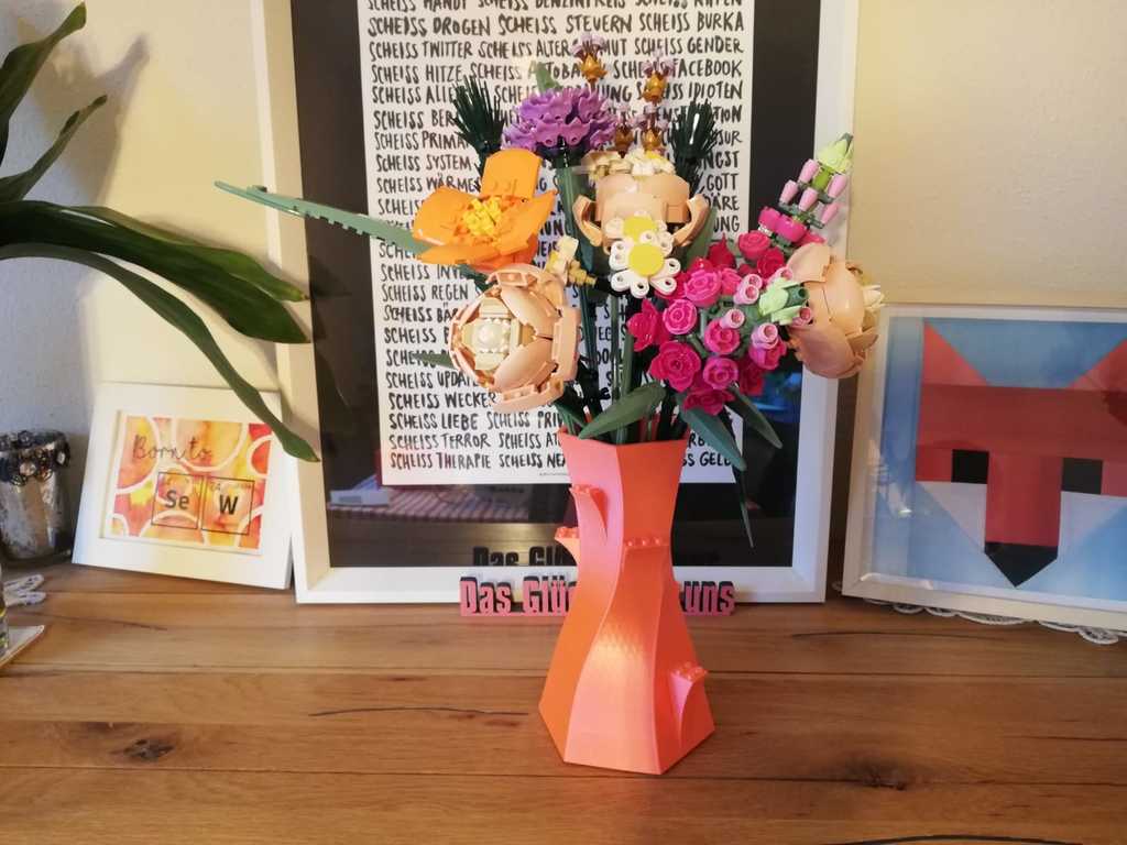 LEGO vase for Flower Bouquet #10280