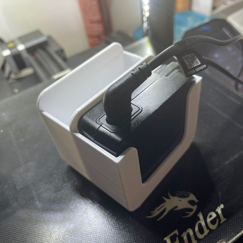 Under Desk Support for Samsung Odyssey G5 Power Adapter