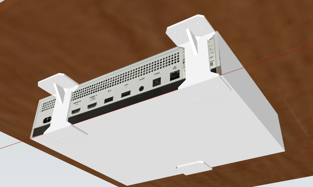 Xbox One S Mounting Bracket