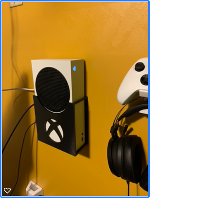 Xbox Series S wall mount