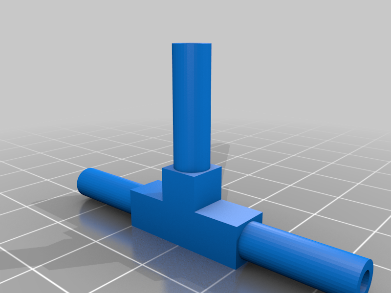 T-piece for Vacuum Pipes in Car Systems