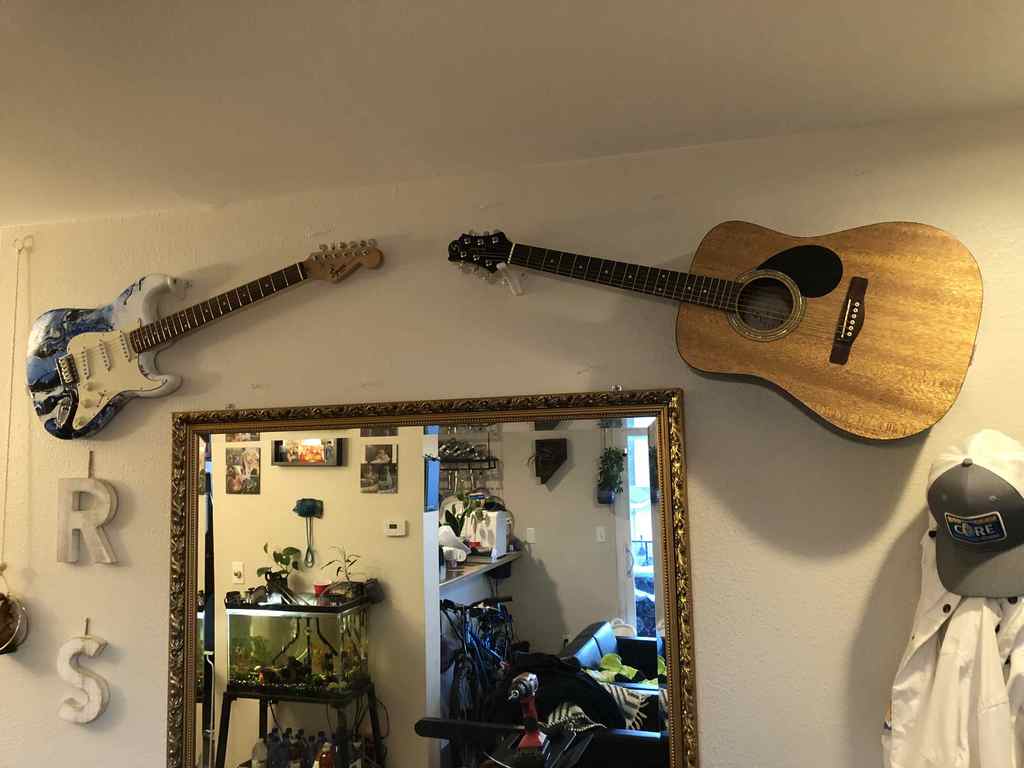 Vægophæng til Akustisk Guitar