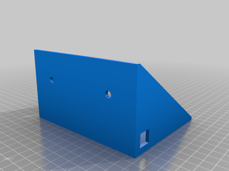 Wall-mounted Speaker Shelf with Integrated Cable Routing