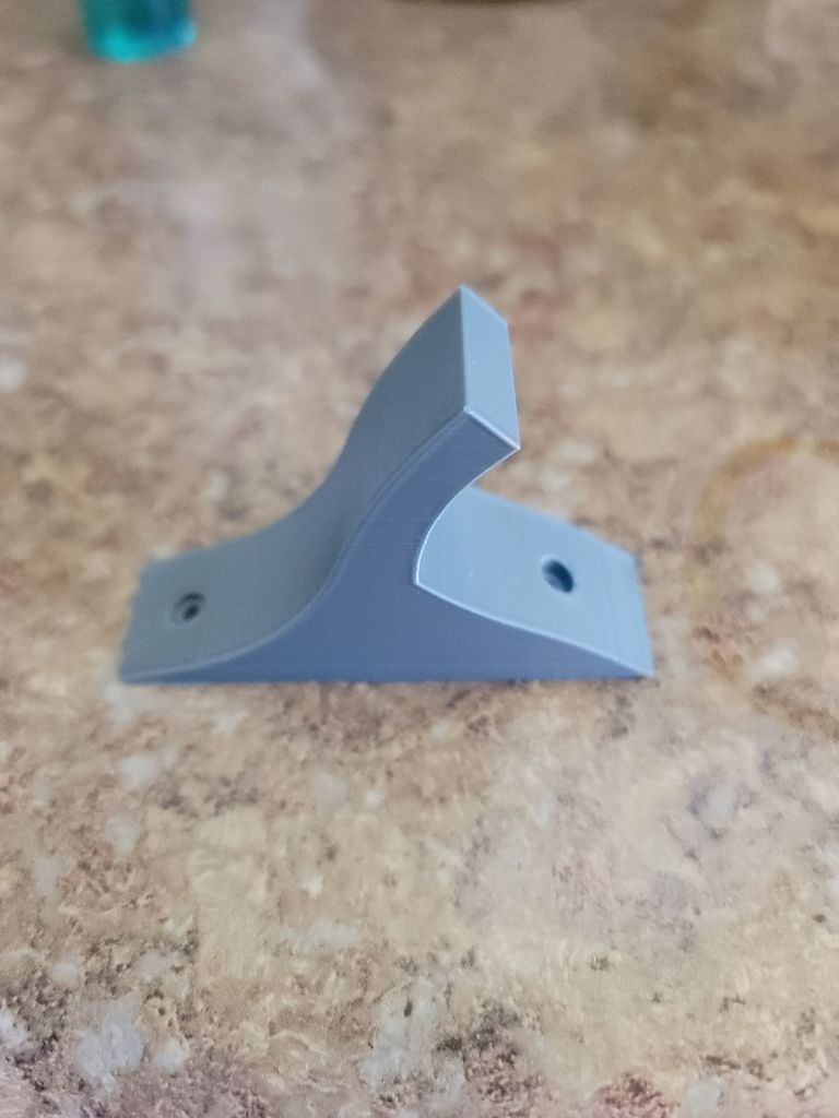 Coffee cup holder for cabinet side