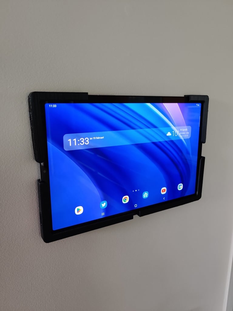 Samsung Galaxy Tab S5e wall mount for smart home system