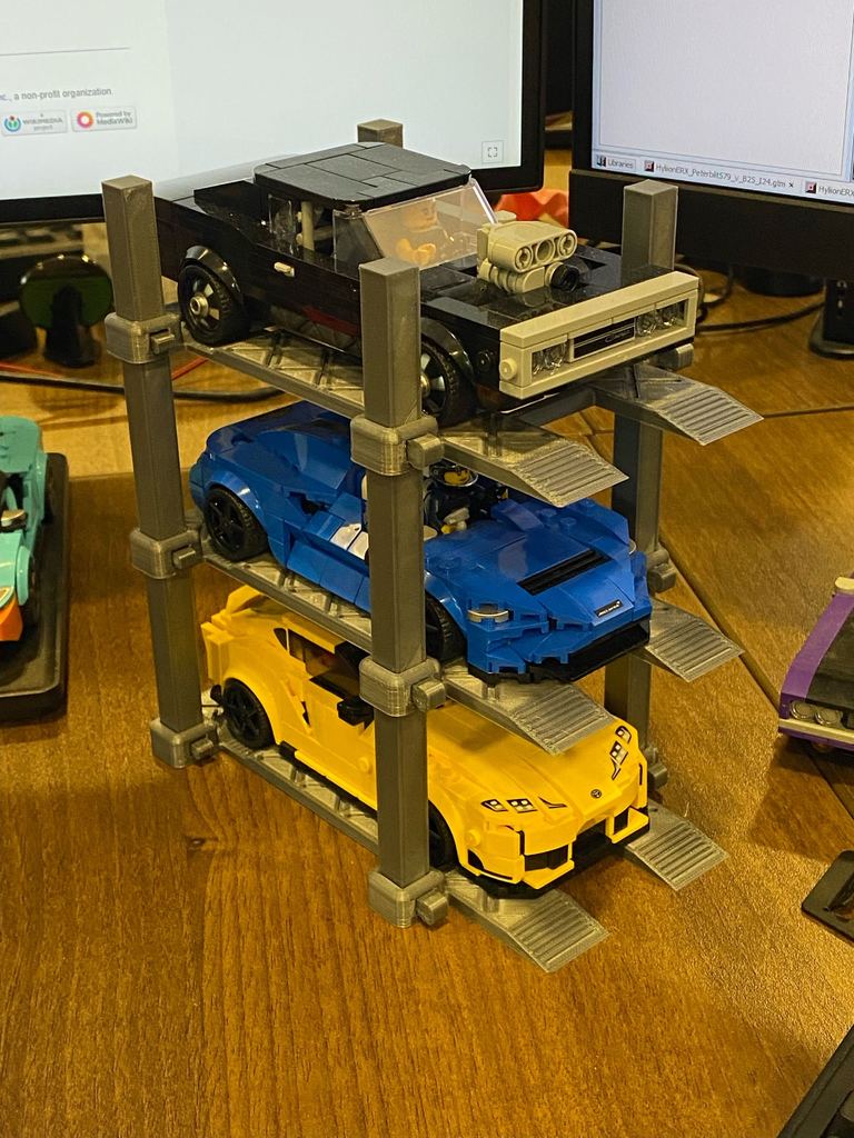 Lego Speed Champions 3-Car Display Stand