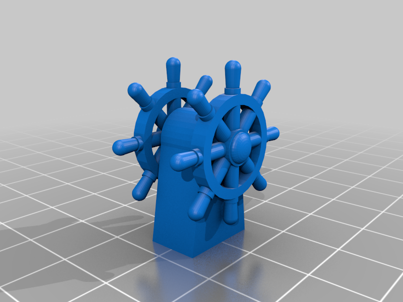Movable D&D Boat Steering Wheel Helm