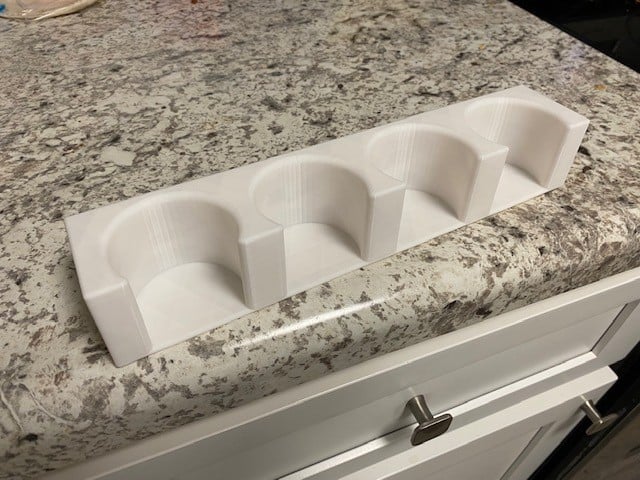 Spice cabinets with Command Strip