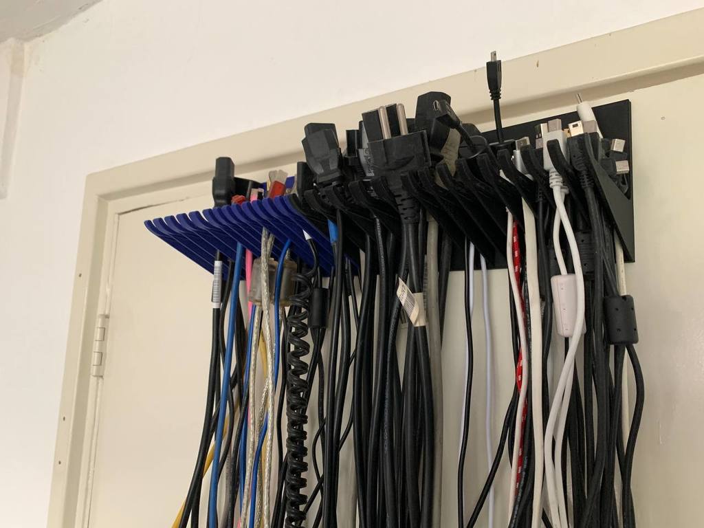 Cable Holder Hanging System Organizer