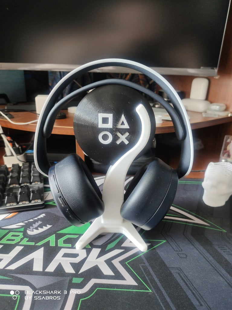 Stand for Sony PlayStation Pulse 3D Headphones with PlayStation Symbols