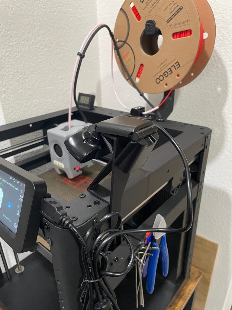Camera mount for Flashforge Adventurer 5M