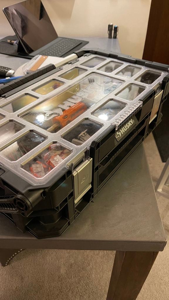 Custom Stackable Tray for Husky 22 Inch Organiser
