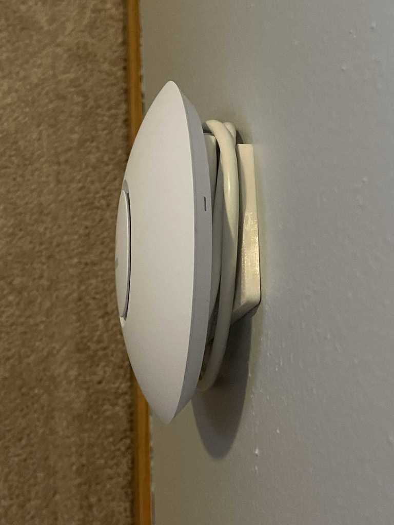 Ubiquiti Unifi Access Point AC Lite Wall Plate with Keystone