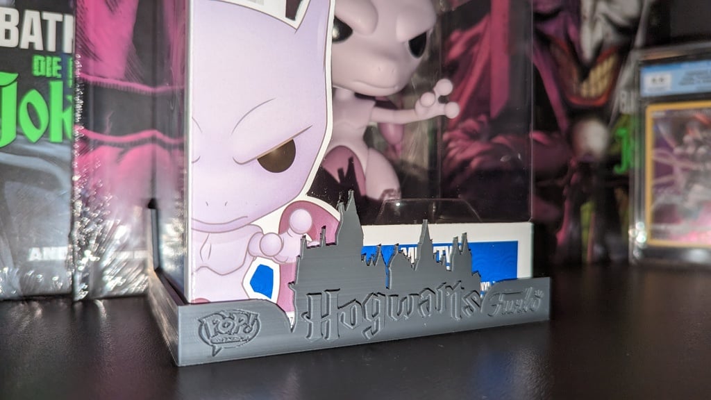 Hogwarts Wall Display for Funko Pop Figures