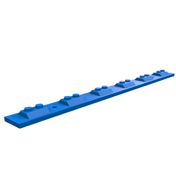 Wall mounting for Lego Minifigures