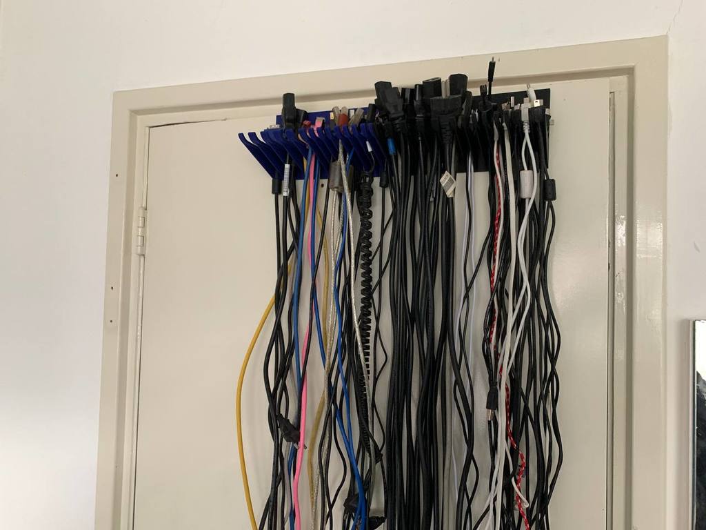 Cable Holder Hanging System Organizer