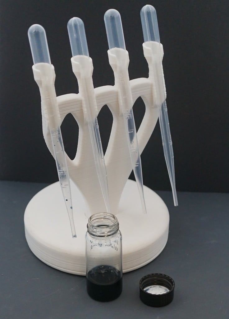 Pipette holder for disposable pipettes (3ml)