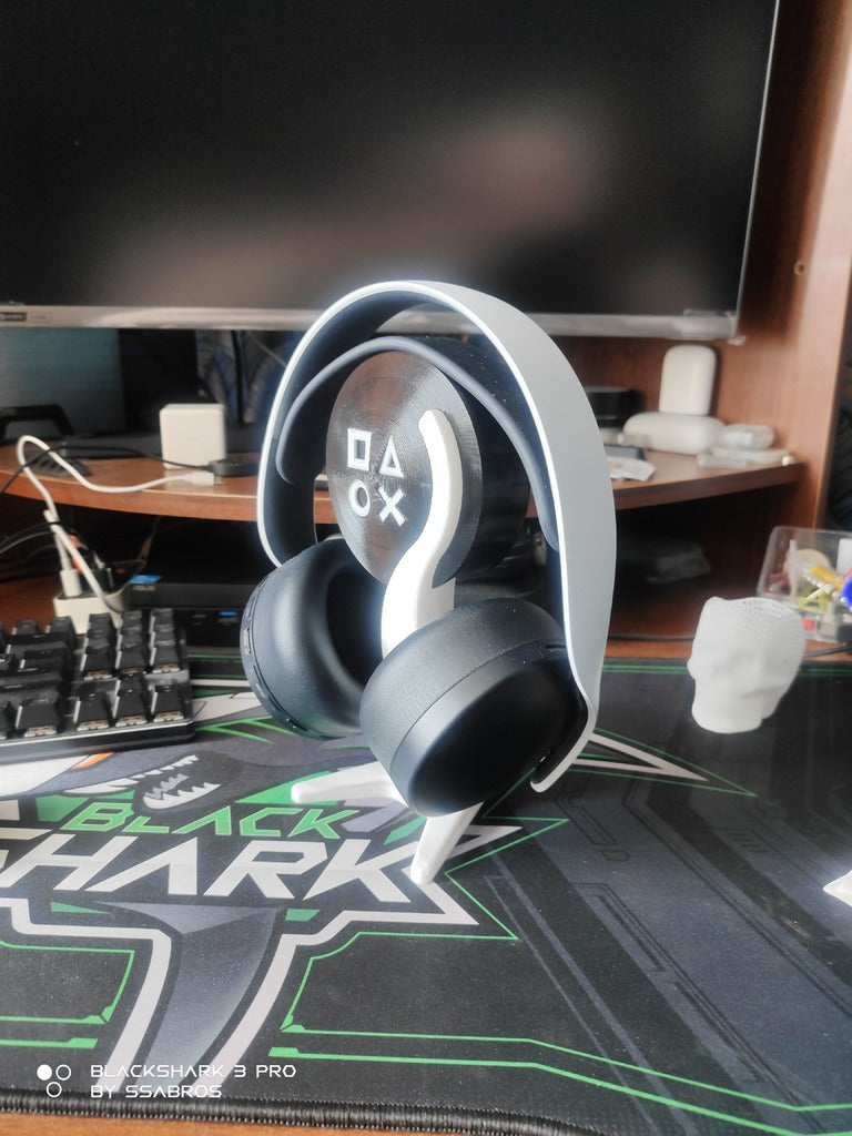 Stand for Sony PlayStation Pulse 3D Headphones with PlayStation Symbols