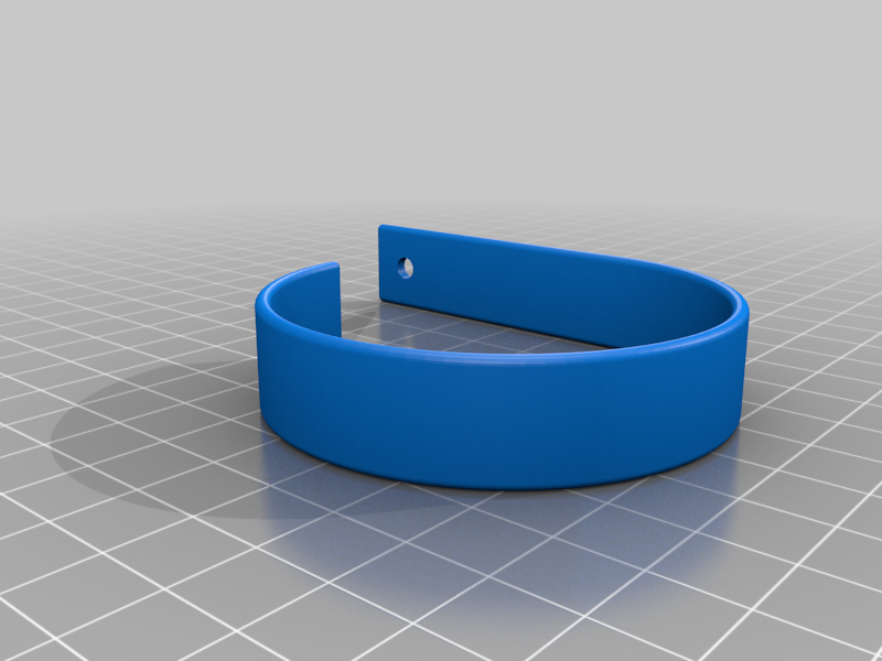 Wall-mounted holder for 2-inch vacuum hose