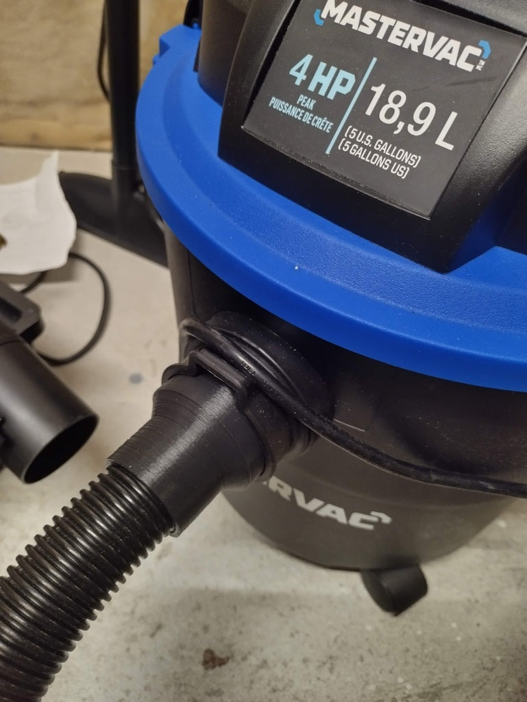 Vacuum Hose Adapter for MasterVac (2-1/4" to 1-1/4" Threaded)