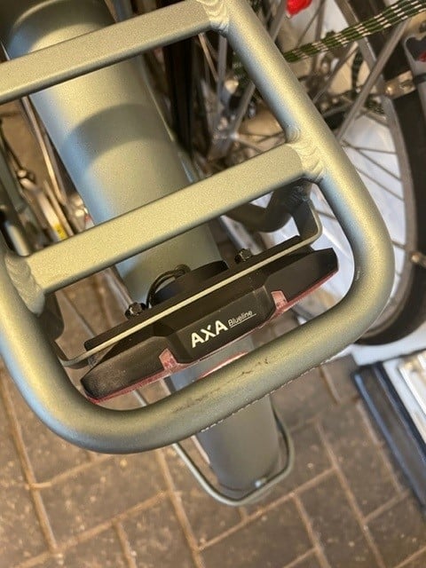 Airtag Bicycle Rear Light Holder