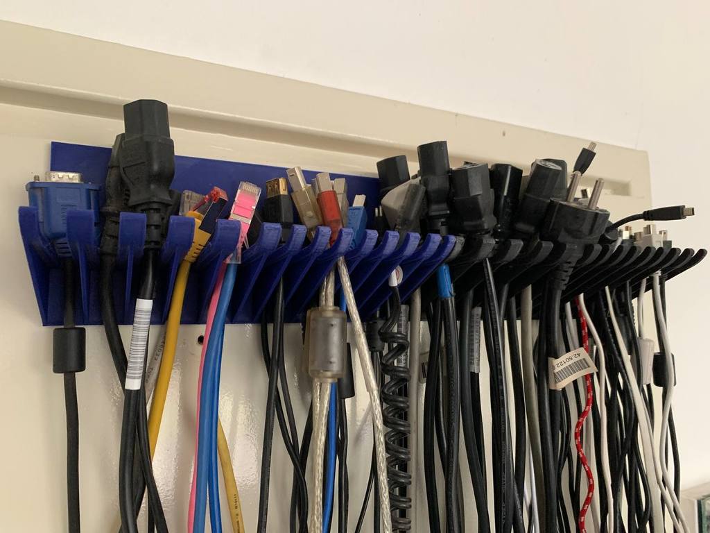 Cable Holder Hanging System Organizer