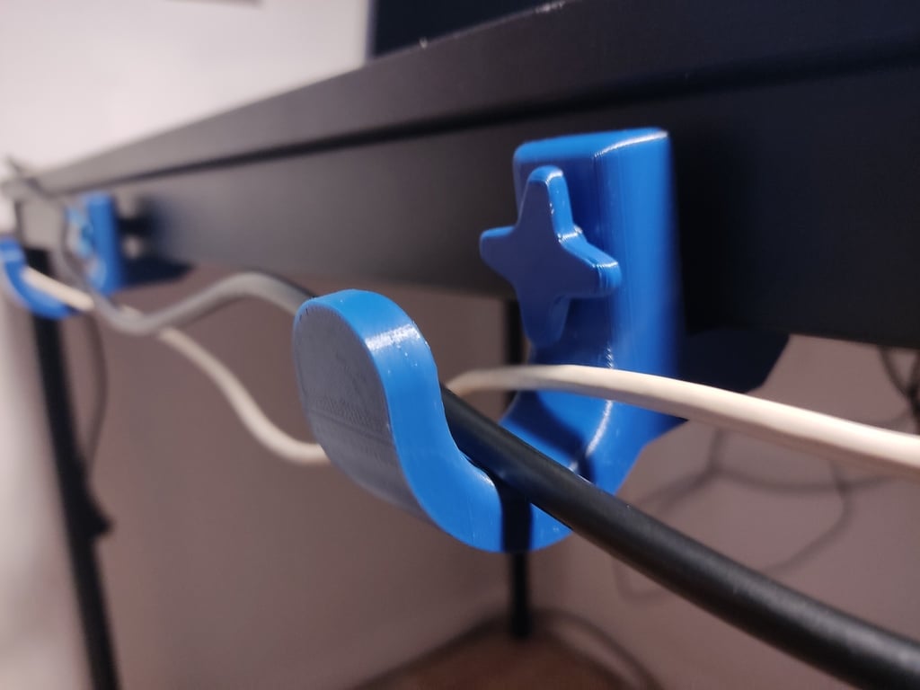 Cable hook for table