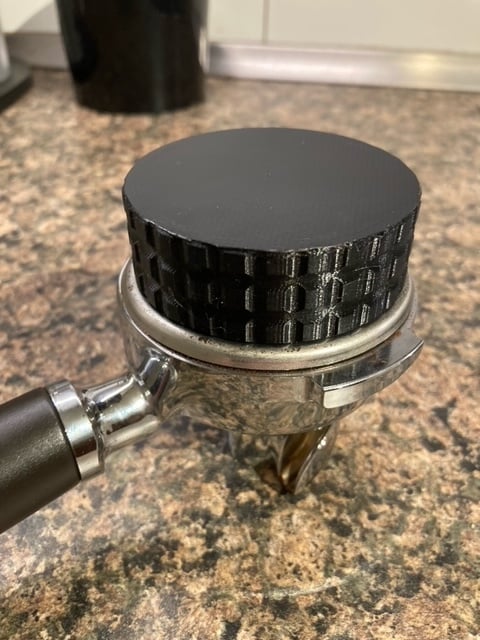 Espresso Coffee Distributor & Levelling Tool 58-58.5 mm - Adjustable Height