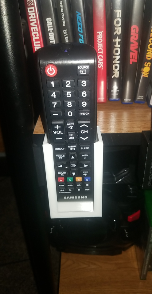 Samsung TV remote control Holder for Table and Wall
