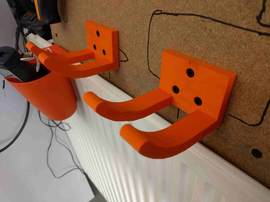 Hammer and Mallet Holder for Organised Tool Storage