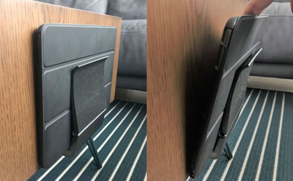 Flexible iPad/Tablet Holder for Wall or Table Mounting