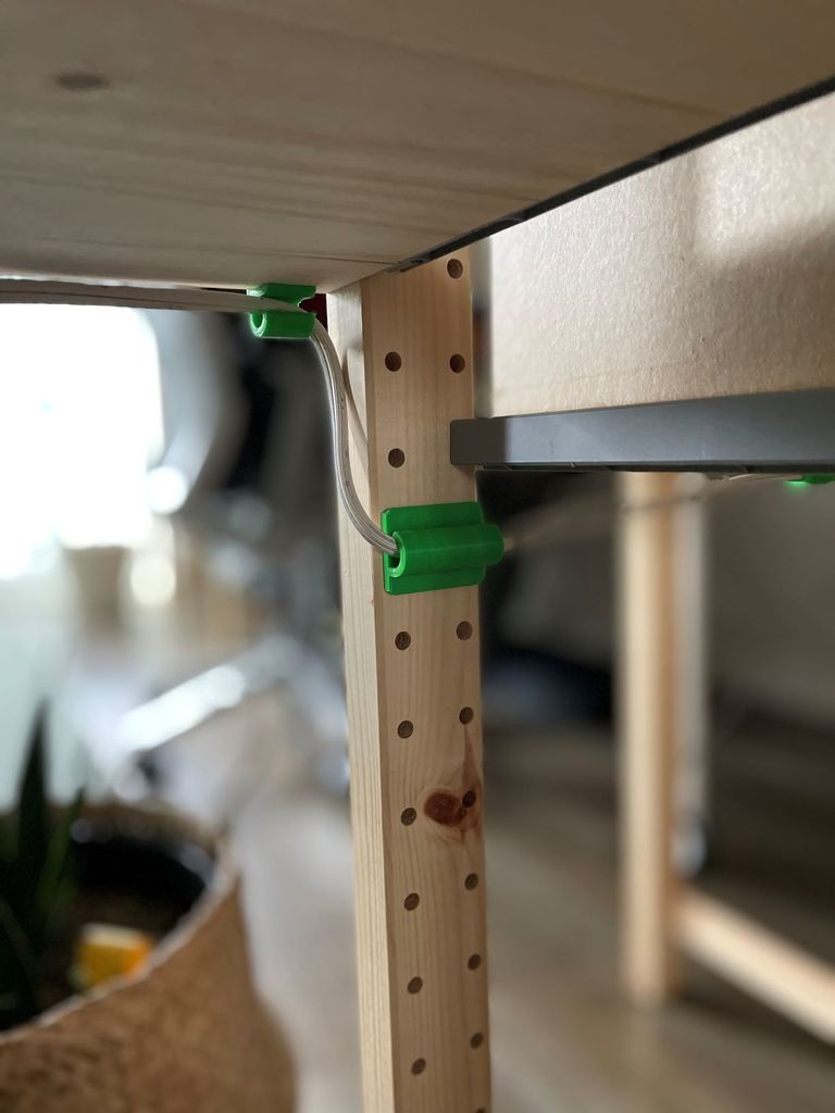 IKEA IVAR Cable Holders for Cable Management