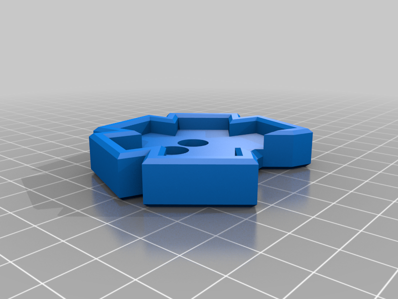 Wall mount for BlueBrixx Star Trek Models