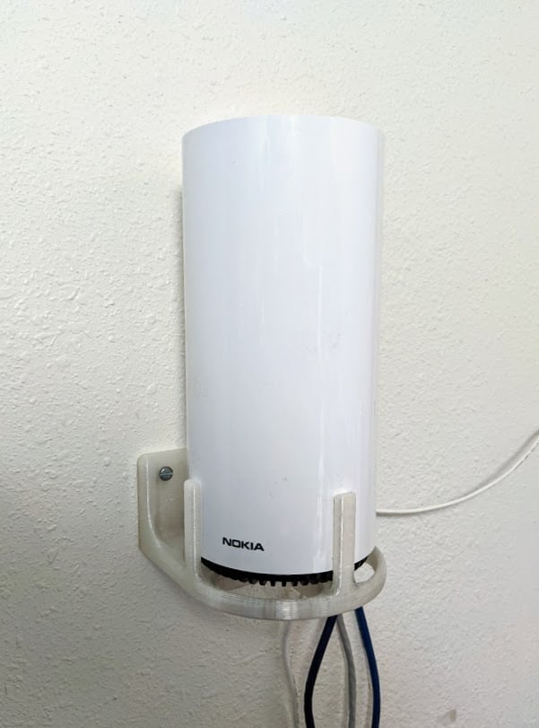 Nokia gateway 3 wifi fiber router wall mounted shelf stand