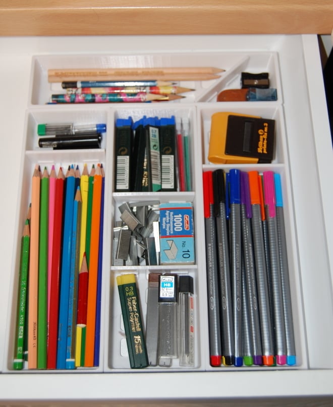 Desk & Drawer Organiser with Customisable Dividers