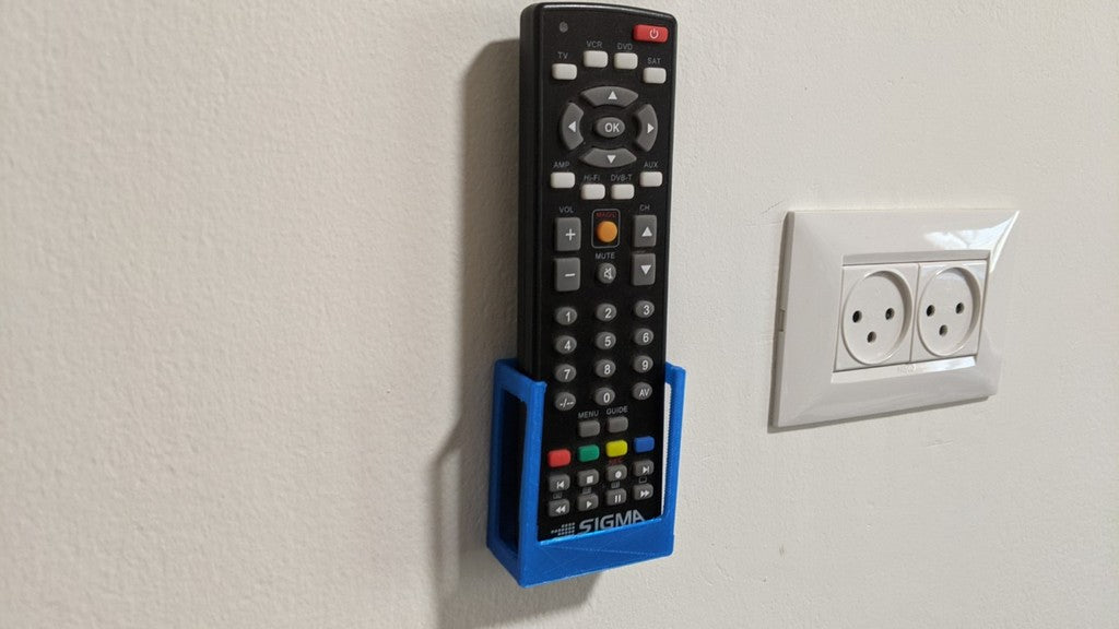Remote control holder for SIGMA TV