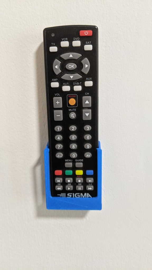 Remote control holder for SIGMA TV
