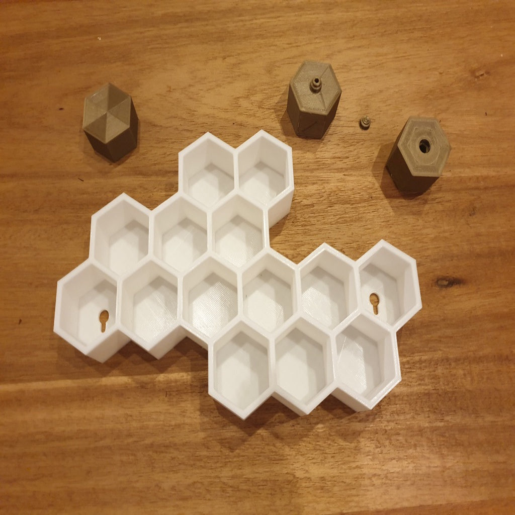 Honey Wall Mounted Key Holder