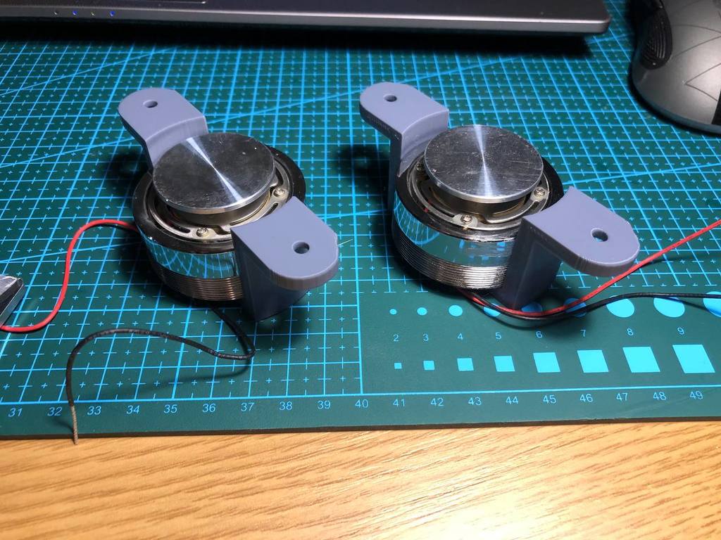 Mounting bracket for Vibration Speakers (50x30mm)
