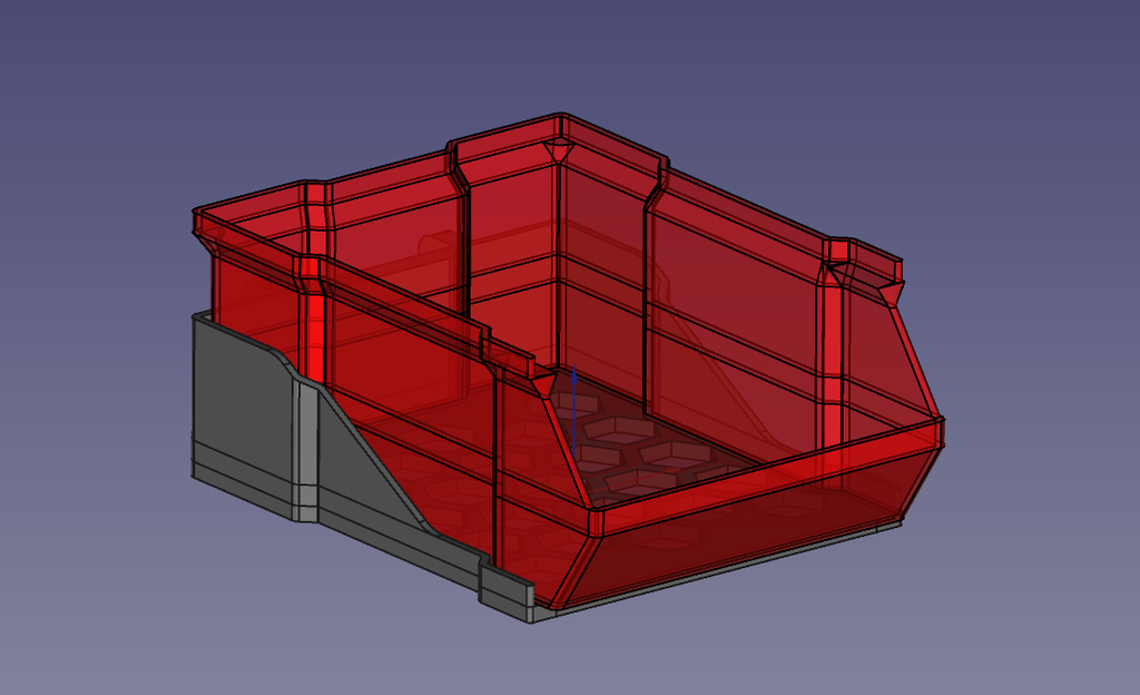 IKEA Skadis Shelf for Stackable Box