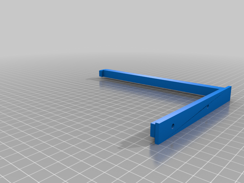 Wall mount for display case for 1:18 scale model cars